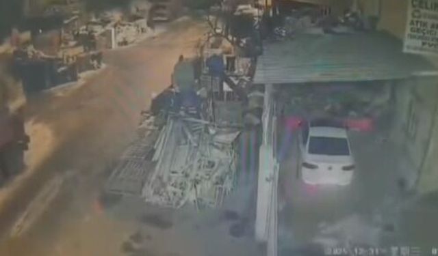 İşyerinden hırsızlık operasyonu: 2 şüpheli 250 bin TL’lik hurdayla yakalandı