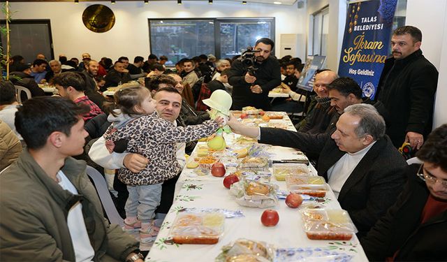 TALAS’TA GÖNÜLLER YİNE İKRAM SOFRASINDA  BULUŞACAK