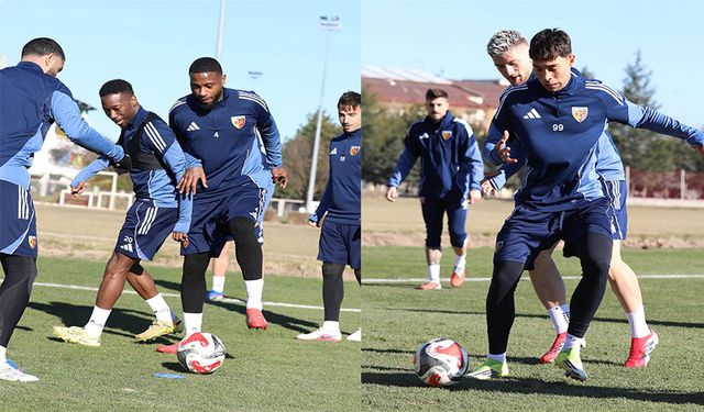 Kayserispor’un Antalyaspor mesaisi devam ediyor