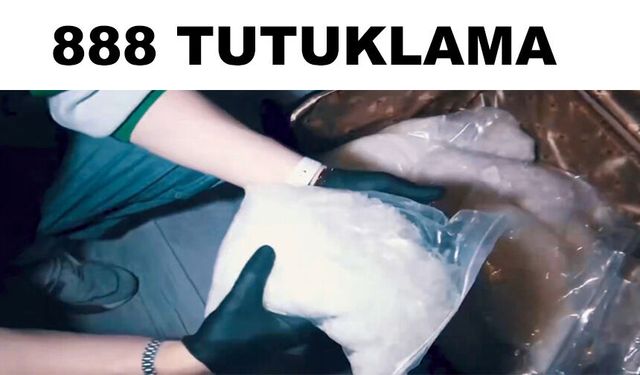 Kayseri dahil 75 ilde narkotik operasyonu