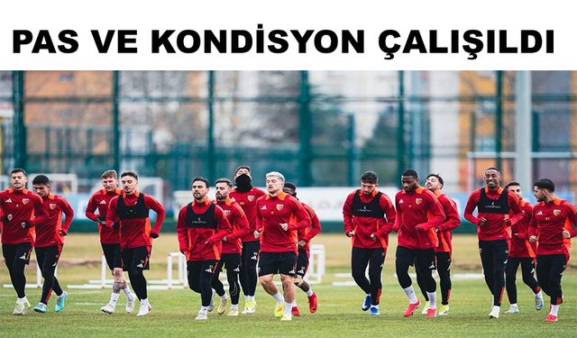 Kayserispor’da Kocaelispor maçı hazırlıkları sürüyor