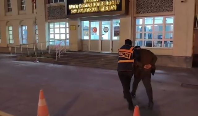 Araç lastiği kesen şüpheli yakalandı