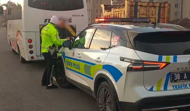 Cep telefonu kullanımına 569 ceza kesildi