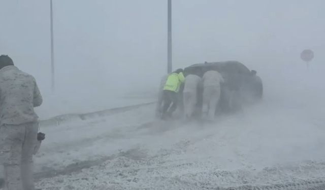 Erciyes yolu çift yönlü trafiğe kapatıldı