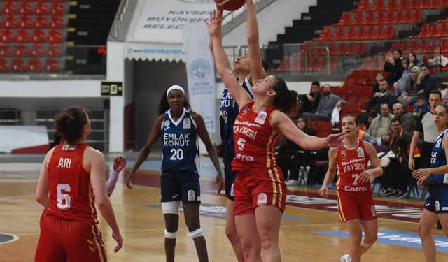 Melikgazi Kayseri Basketbol – Emlak Konut: 72 – 94
