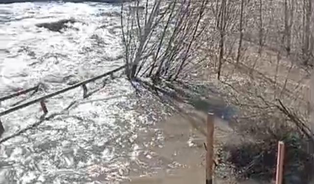 Özvatan Kano Merkezi yüksek debi nedeniyle zarar gördü