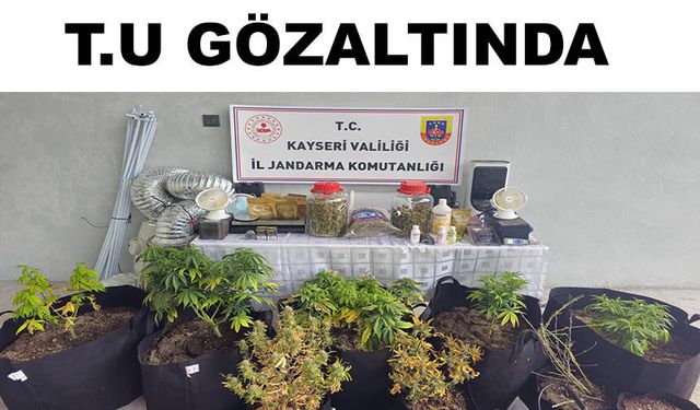 Kayseri'de uyuşturucu operasyonu