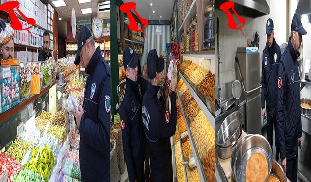 Melikgazi’de bayram öncesi denetim