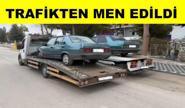 Kayseri'de araçlarıyla yarış yapan 2 sürücüye ceza