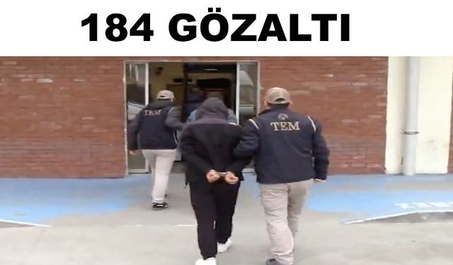 Kayseri dahil 35 ilde DEAŞ operasyonu