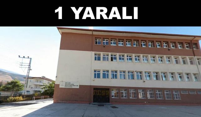 Yahyalı'da öğrenciler arası bıçaklı kavga