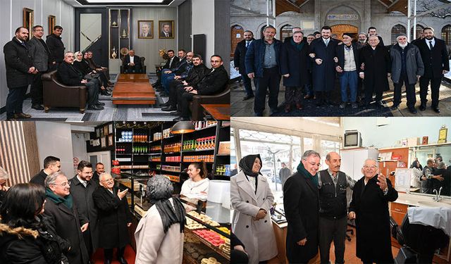 Başkan Büyükkılıç, Hacılar’da esnaf ile buluştu