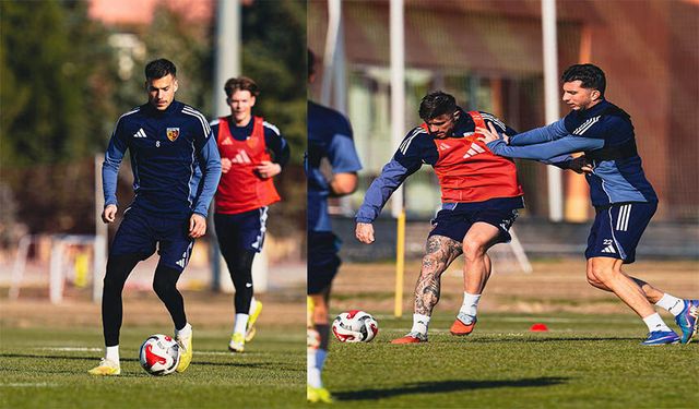 Kayserispor’un Samsunspor maçı hazırlıkları devam ediyor
