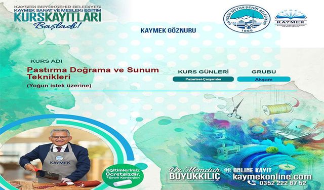 AB'den coğrafi işaret tescili alan pastırma için özel kurs düzenlenecek