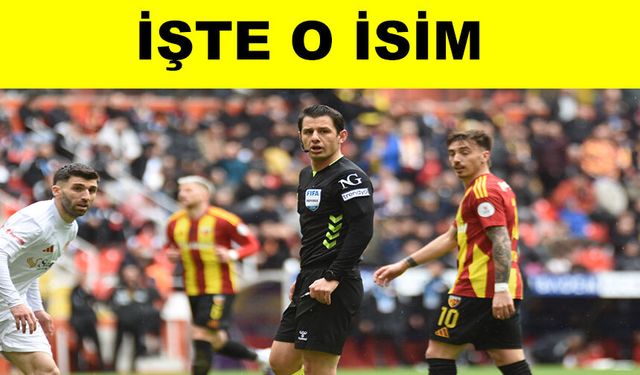 Kayserispor - Fatih Karagümrük maçını yönetecek hakem belli oldu