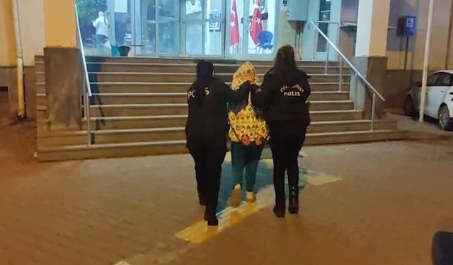 Kadın hırsız yakalandı