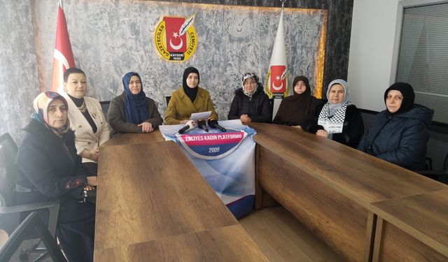 Erciyes Kadın Platformu’ndan Kadınlar Günü açıklaması