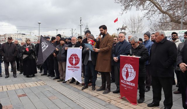 MAZLUMDER Şube Başkanı Kaya: Sivillerin hayatını tehlikeye atan askeri saldırı kabul edilemezdir