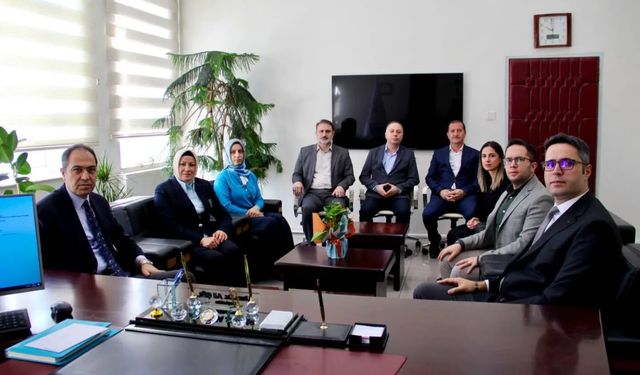 İl Sağlık Müdürü Erşan’dan Devlet Hastanesi Başhekimi Çöl’e ziyaret