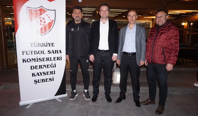 Futbol Saha Komiserleri iftar yemeğinde bir araya geldi