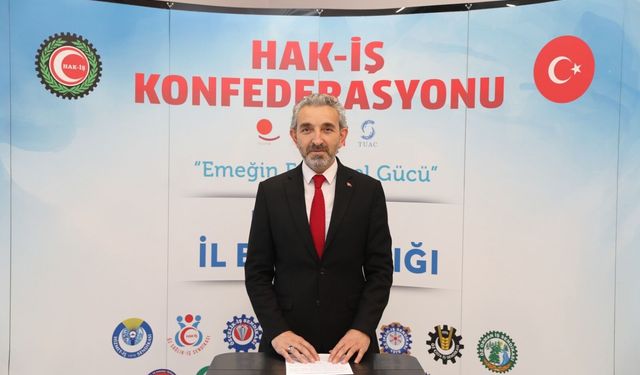 HAK-İŞ İl Başkanı Navruz’dan Ramazan Bayramı mesajı