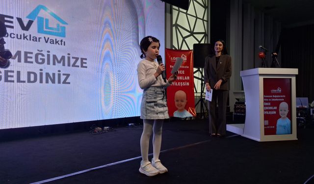 Minik Beyza’dan kan bağışçılarına teşekkür mesajı