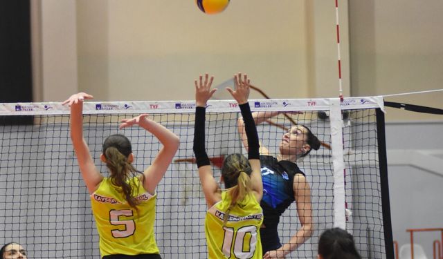 TVF Kayseri Kadınlar Bölgesel Ligi sona erdi