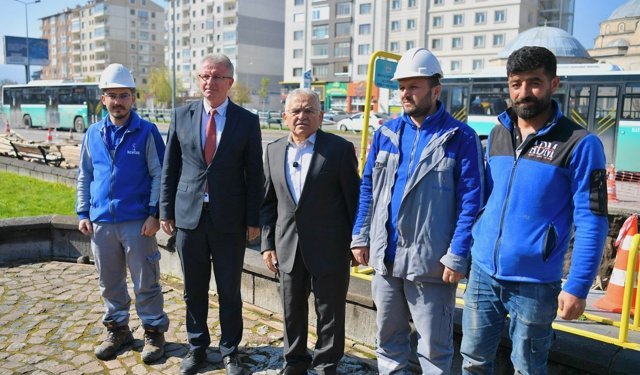 Başkan Büyükkılıç, Üst Geçit Projesinin İlk Etap Çalışmalarını İnceledi