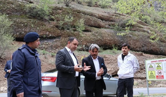 Yahyalı Kaymakamı Gültekin’den Rafting Turları Öncesi İnceleme