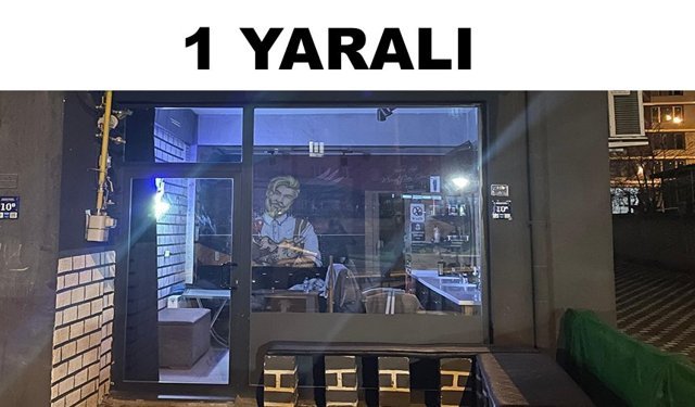 Erkek kuaföründe bıçaklı kavga