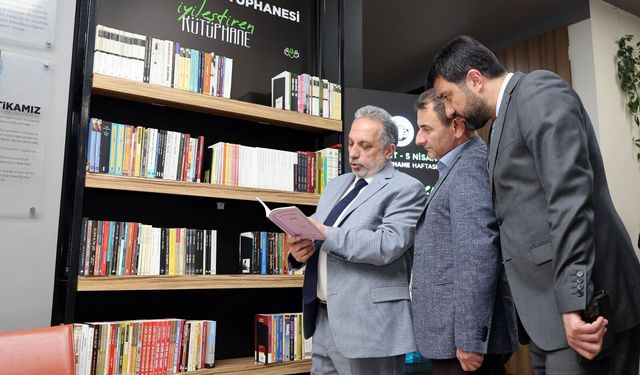 Talas Belediyesi’nden “İyileştiren Kütüphane” hediyesi