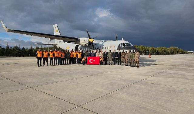 Senegal Hava Kuvvetleri uçağına, Kayseri’de bakım desteği