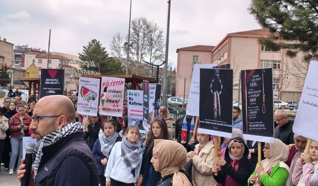 Yahyalı’da ‘Filistin’i Unutma’ etkinliği