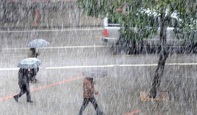 Kayseri’de Hafta İçi: Gökgürültülü Sağanak Yağışlı