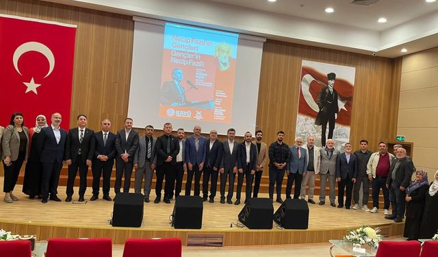Necip Fazıl'ın Gençlik Tasavvuru Kayseri Üniversitesi'nde Konuşuldu