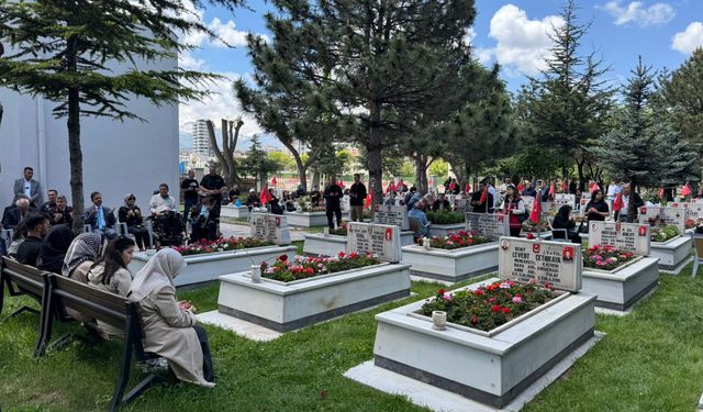 Kayseri Protokolünden Kartal Şehitliği’ne Ziyaret