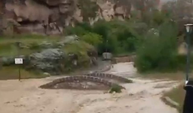 Erdemli Vadisi’nde Sel
