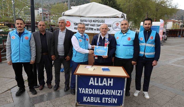 Başkan Öztürk’ten Türkiye Diyanet Vakfı’na Vekaletle Kurban Bağışı