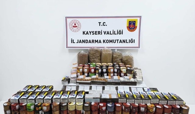 Yahyalı’da Kaçak Tütün Operasyonu Düzenlendi