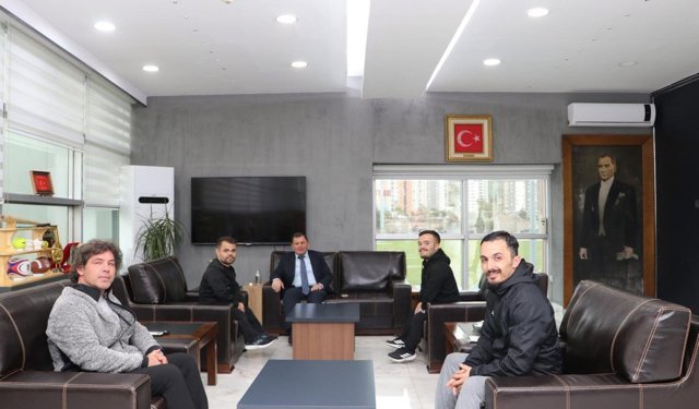 Halter Sporcularından İl Müdürü Kabakcı’ya Ziyaret
