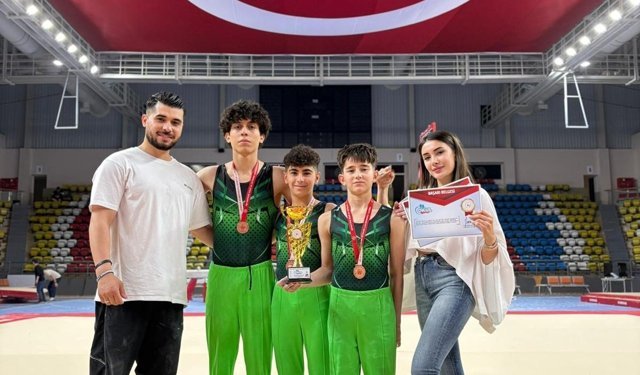 Kayserili Cimnastikçilerden Türkiye 3’üncülüğü