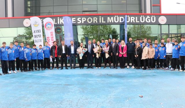 ERVA Sporcularına Kayseri’de Coşkulu Karşılama