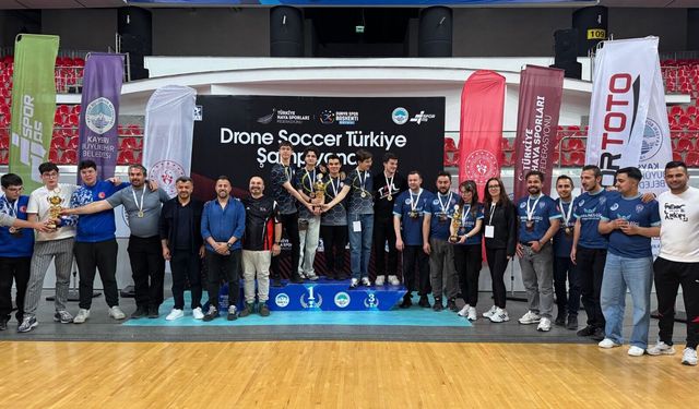 Kayseri’de Drone Soccer Heyecanı