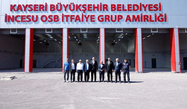 Başkan Büyükkılıç’tan İncesu OSB’ye “İtfaiye” Yatırımı