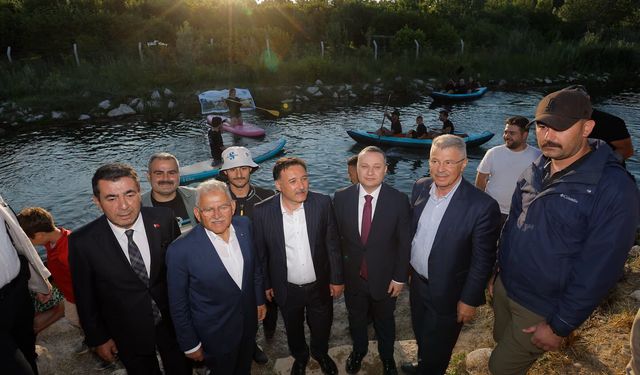 Başkan Büyükkılıç, Vali Çiçek İle Birlikte Bünyan Değirmen Restoran’ın Açılışını Yaptı