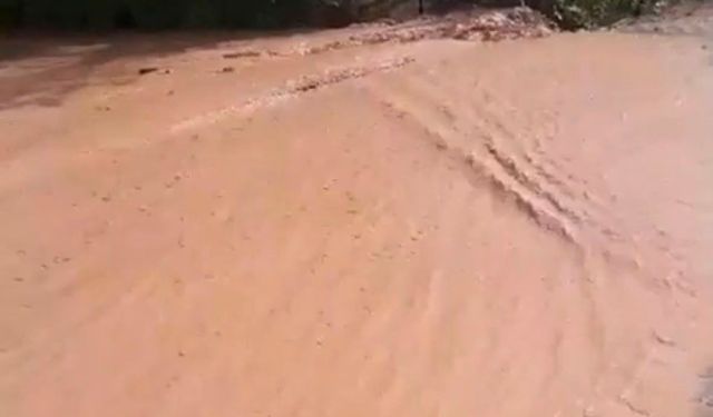 Felahiye’de Sağanak Yağış Sele Neden Oldu