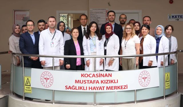 Sağlık Müdür Erşan’dan Sağlıklı Hayat Merkezi’ne Ziyaret