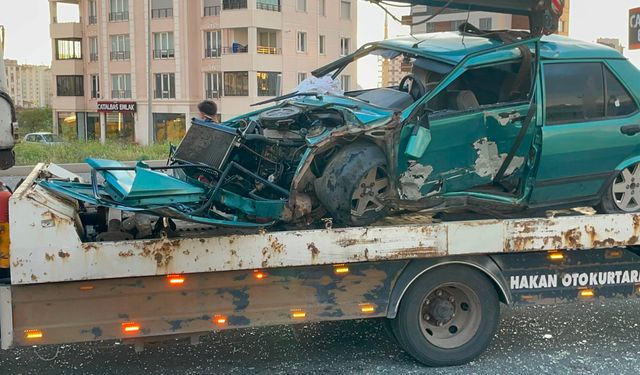 Dönel Kavşakta Meydana Gelen Kazada 1’i Ağır 4 Kişi Yaralandı