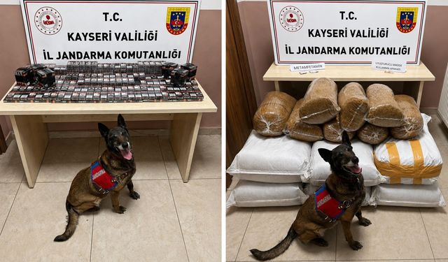 Pınarbaşı’nda Kaçak Tütün ve Uyuşturucu Operasyonu