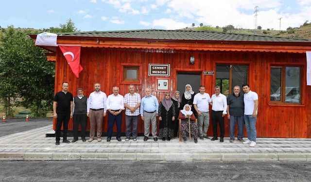 Büyükpınar Mesire Alanı Cennet Mescidi İbadete Açıldı